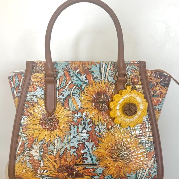 Brahmin Handbags - Brahmin Priscilla Satchel Sunbeam Limited Edition NWT + Dust Bag Stunning